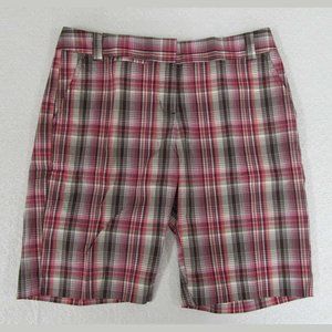 Ladies IZOD Shorts Size 6 Multicolored Stripe NEW
